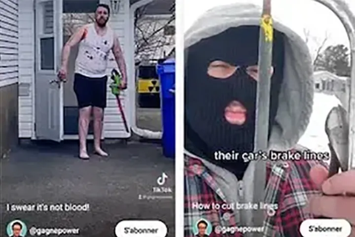 جنایت ساختگی ِاینفلوئنسر کبکی برای افزایش فالوور